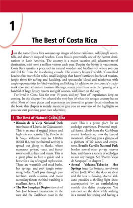 The Best of Costa Rica Just