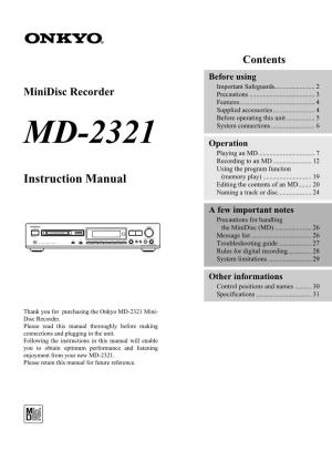 MD-2321 Book ETOC