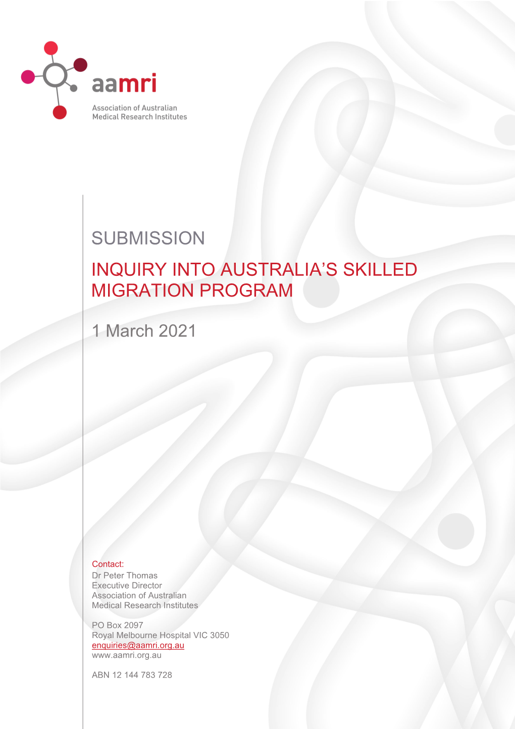 Inquiry Into Australia's Skilled Migration Program