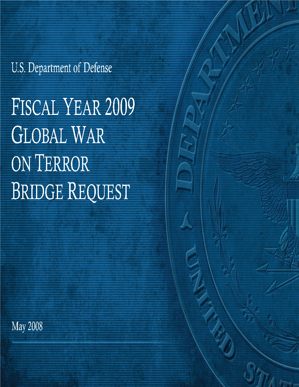 Department of Defense FY 2009 Global