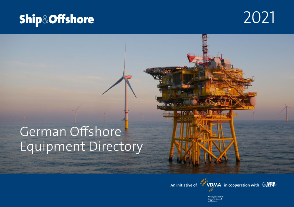 German Offshore Equipment Directory