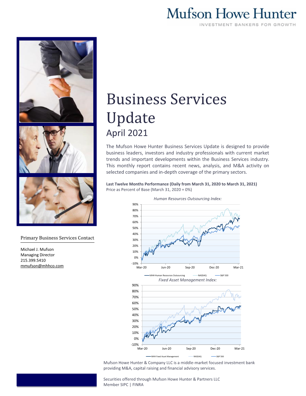 Business Services Update April 2021