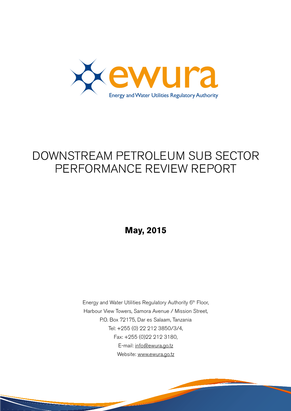 Downstream Petroleum Sub Sector Performance Review Report