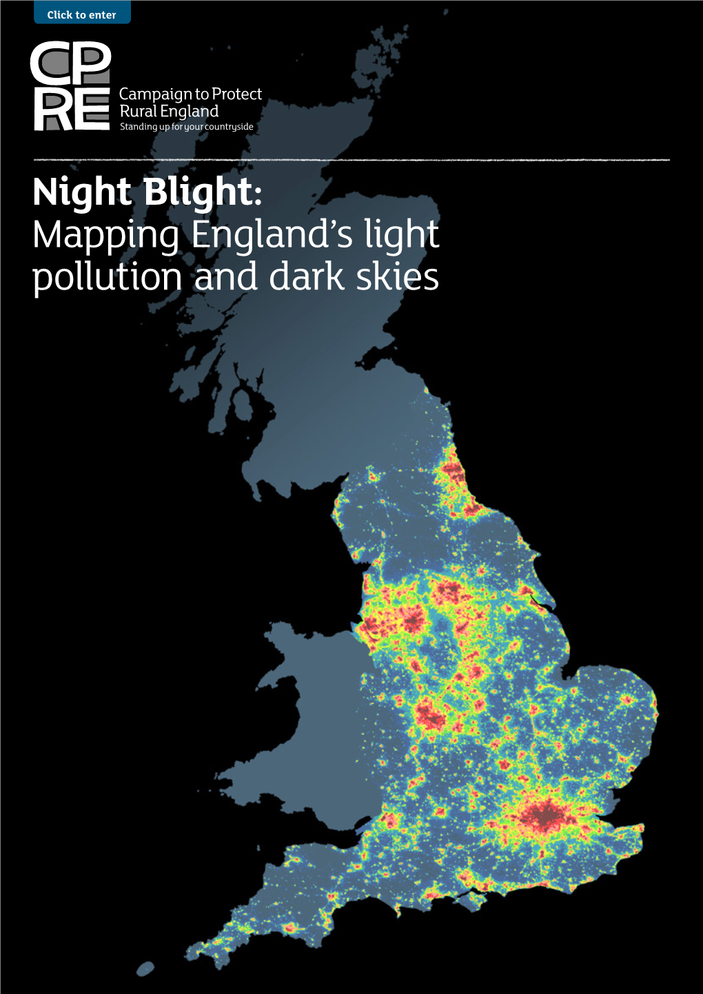 Night Blight: Mapping England's Light Pollution and Dark Skies