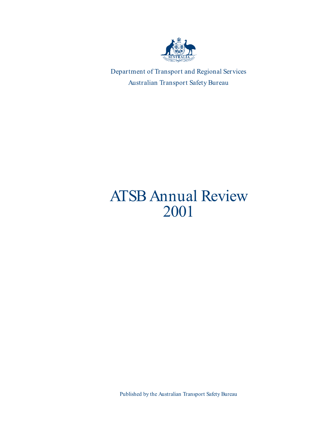 ATSB Annual Review 2001