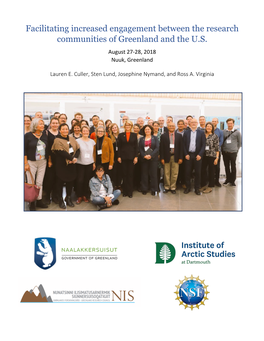 Facilitating Increased Engagement Between the Research Communities of Greenland and the U.S