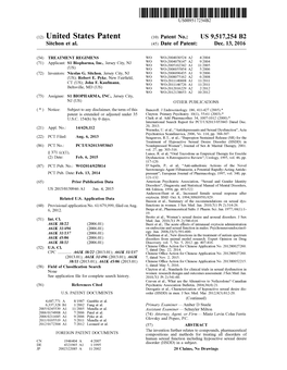 (12) United States Patent (10) Patent No.: US 9,517,254 B2 Sitchon Et Al