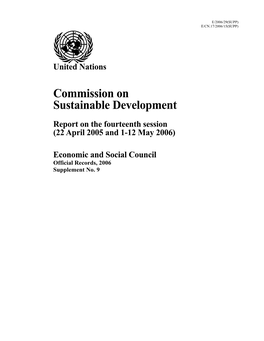 Commission on Sustainable Development