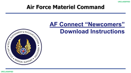 AF Connect Instruction