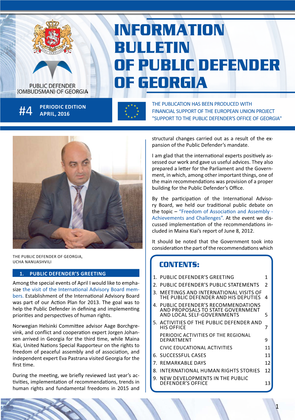 Public Defender's Bulletin
