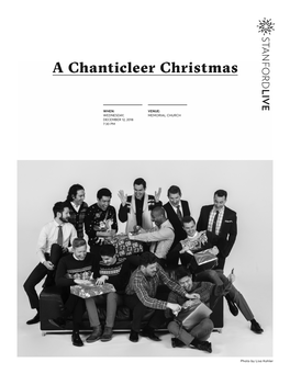 Chanticleer Christmas 2018 Reader