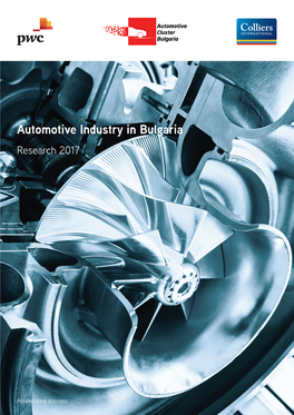 Automotive Industry in Bulgaria Research 2017 Contents
