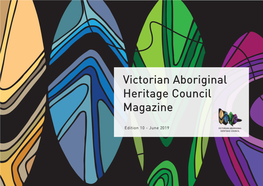 Victorian Aboriginal Heritage Council Magazine