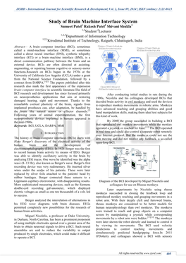 International Journal for Scientific Research & Development| Vol. 2, Issue 09, 2014 | ISSN (Online): 2321-0613