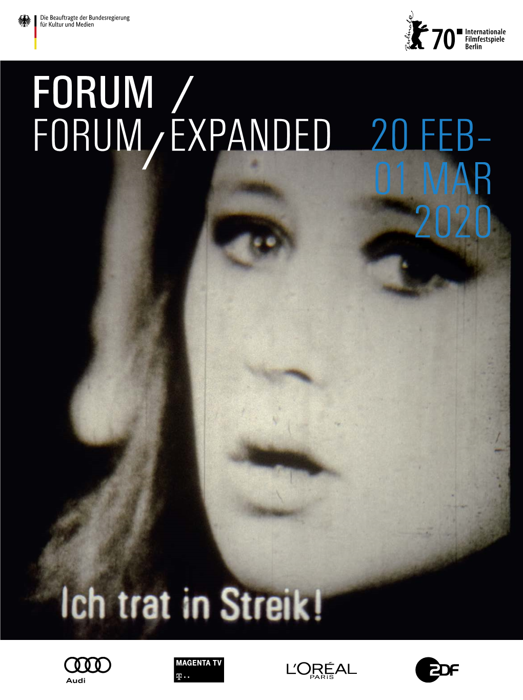 FORUM / FORUM EXPANDED 20191227 Logobalkena5hf 148X17 RZ.Indd 1 27.12.19 16:26 MEINE STÄRKE? FÜR MICH EINSTEHEN