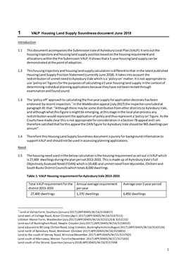 ED113 Housing Land Supply Soundness Document (June 2018)