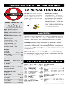 Cardinal Football