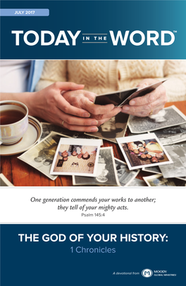 THE GOD of YOUR HISTORY: 1 Chronicles