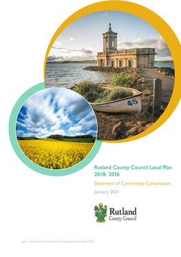Rutland County Council Local Plan 2018- 2036