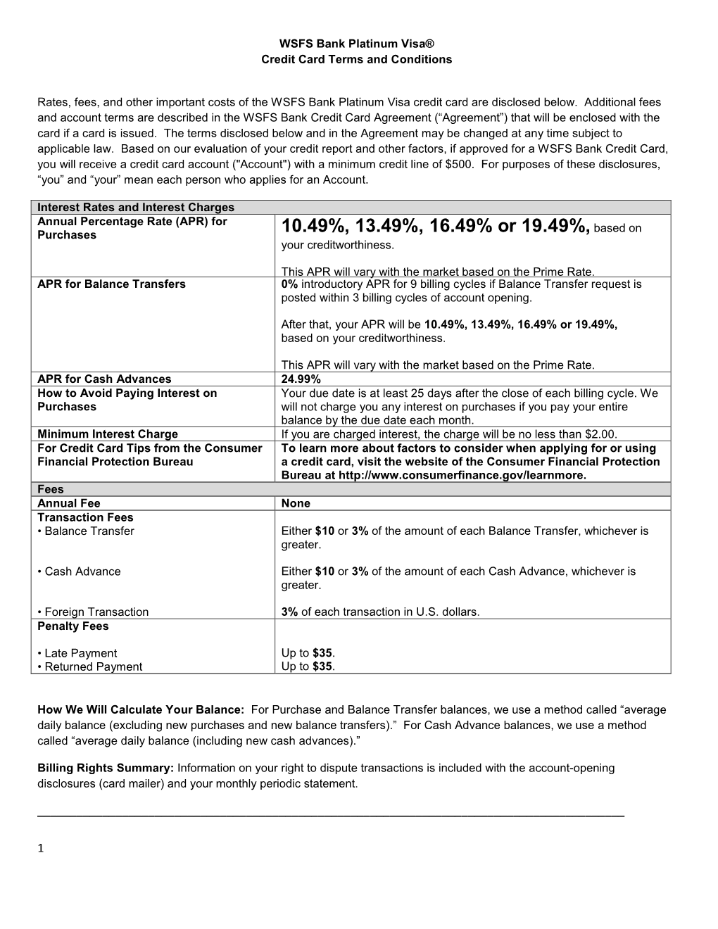 Facts What Does WSFS Bank Do with Your Information?