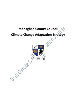 Monaghan County Council Climate Change Adaptation Strategy