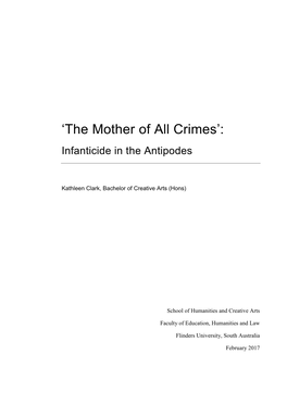 'The Mother of All Crimes'