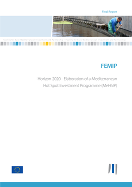 Horizon 2020 - Elaboration of a Mediterranean Hot Spot Investment Programme (Mehsip)