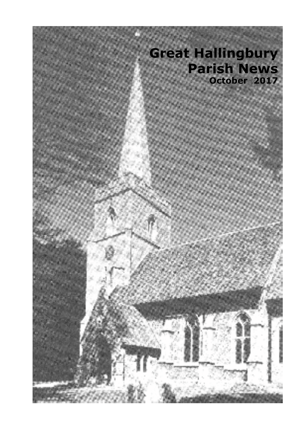 Great Hallingbury Parish News October 2017