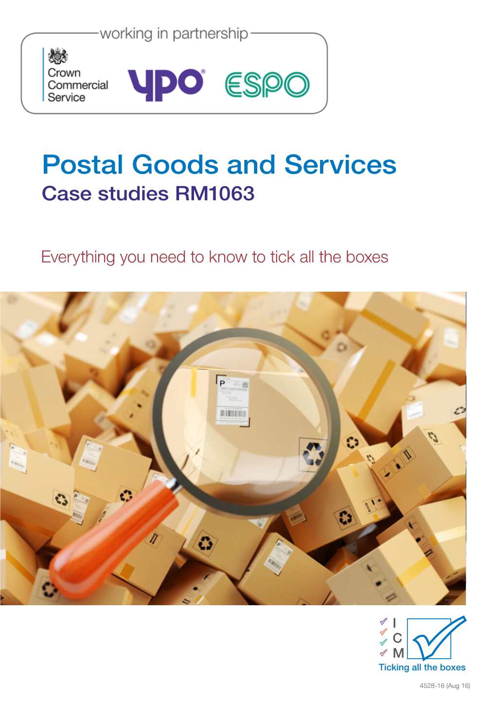 Postal Goods and Services Case Studies RM1063