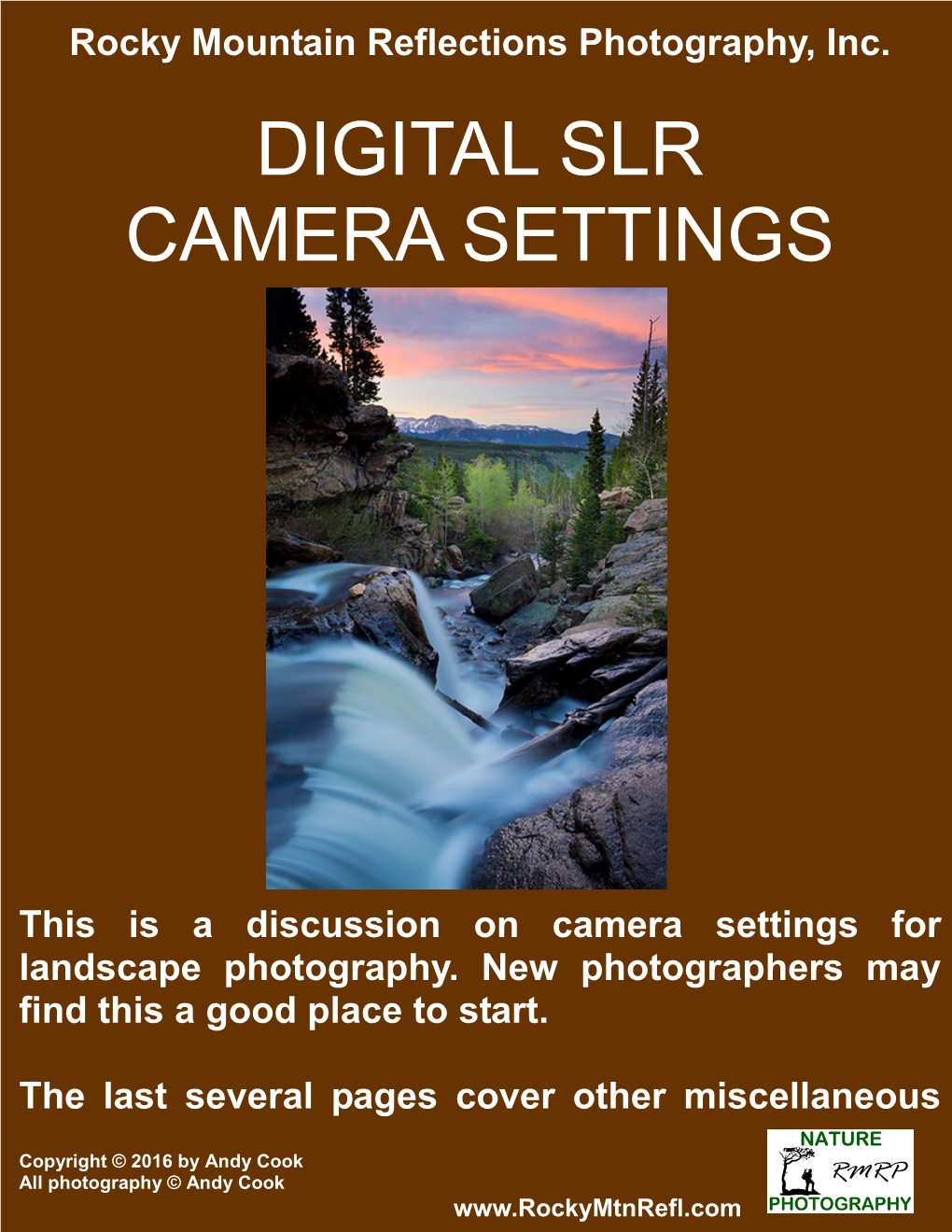 Landscape Photography Camera Settings Lesson