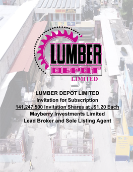 Lumber Depot Prospectus