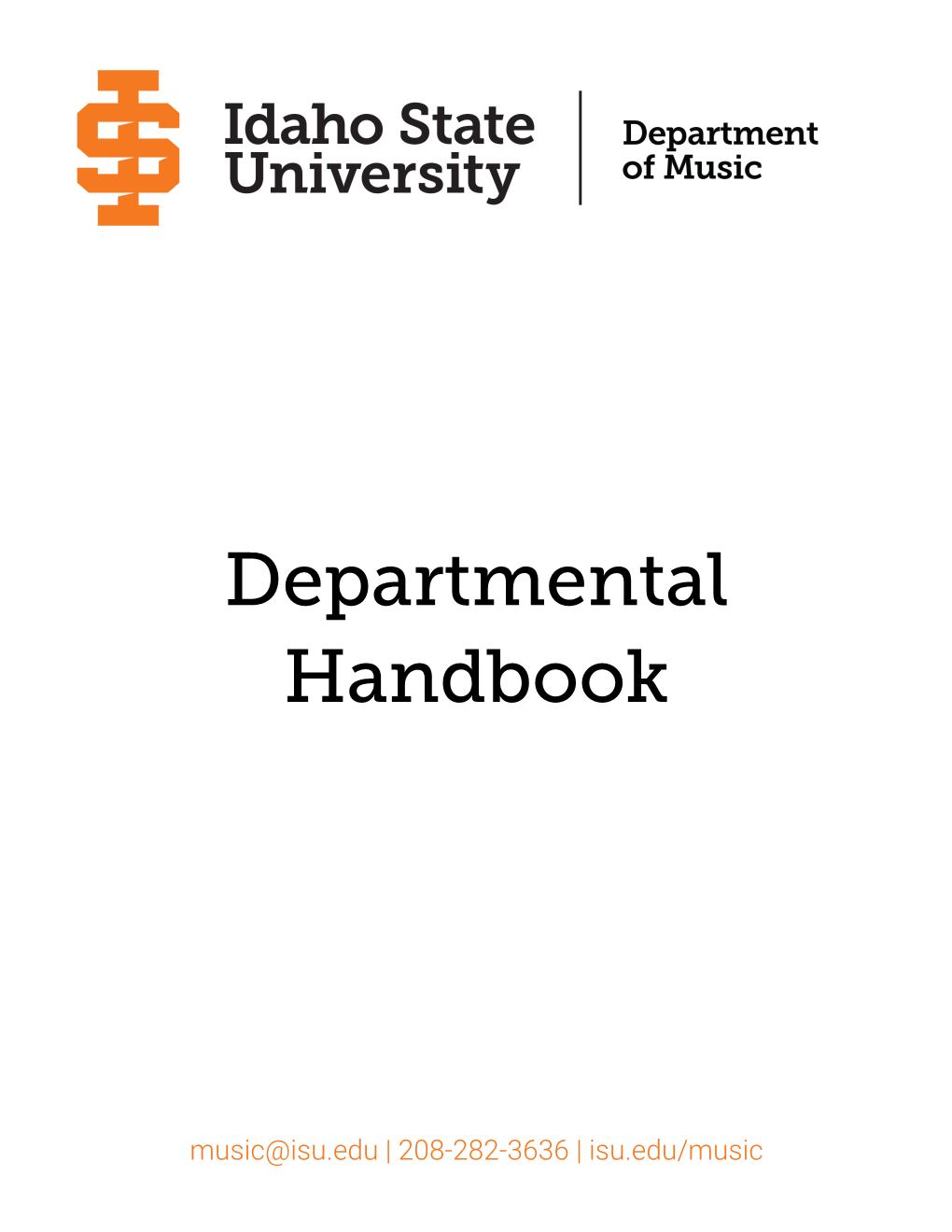 Departmental Handbook