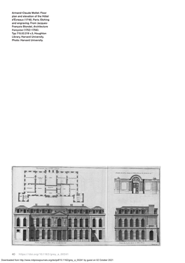 Architecture and the Mississippi Bubble (1716–1720)