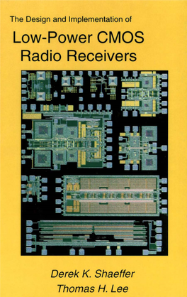 Radio Receiver Architectures 1 1