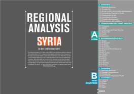 Syria Conflict (RAS) Is Now Produced Quarterly, Replacing 3.7 Deir-Ez-Zor the Monthly RAS of 2013