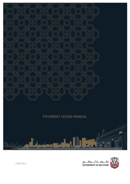 Abu Dhabi Dot Pavement Design Manual
