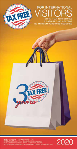 Louisiana Tax Free Shopping.Pdf