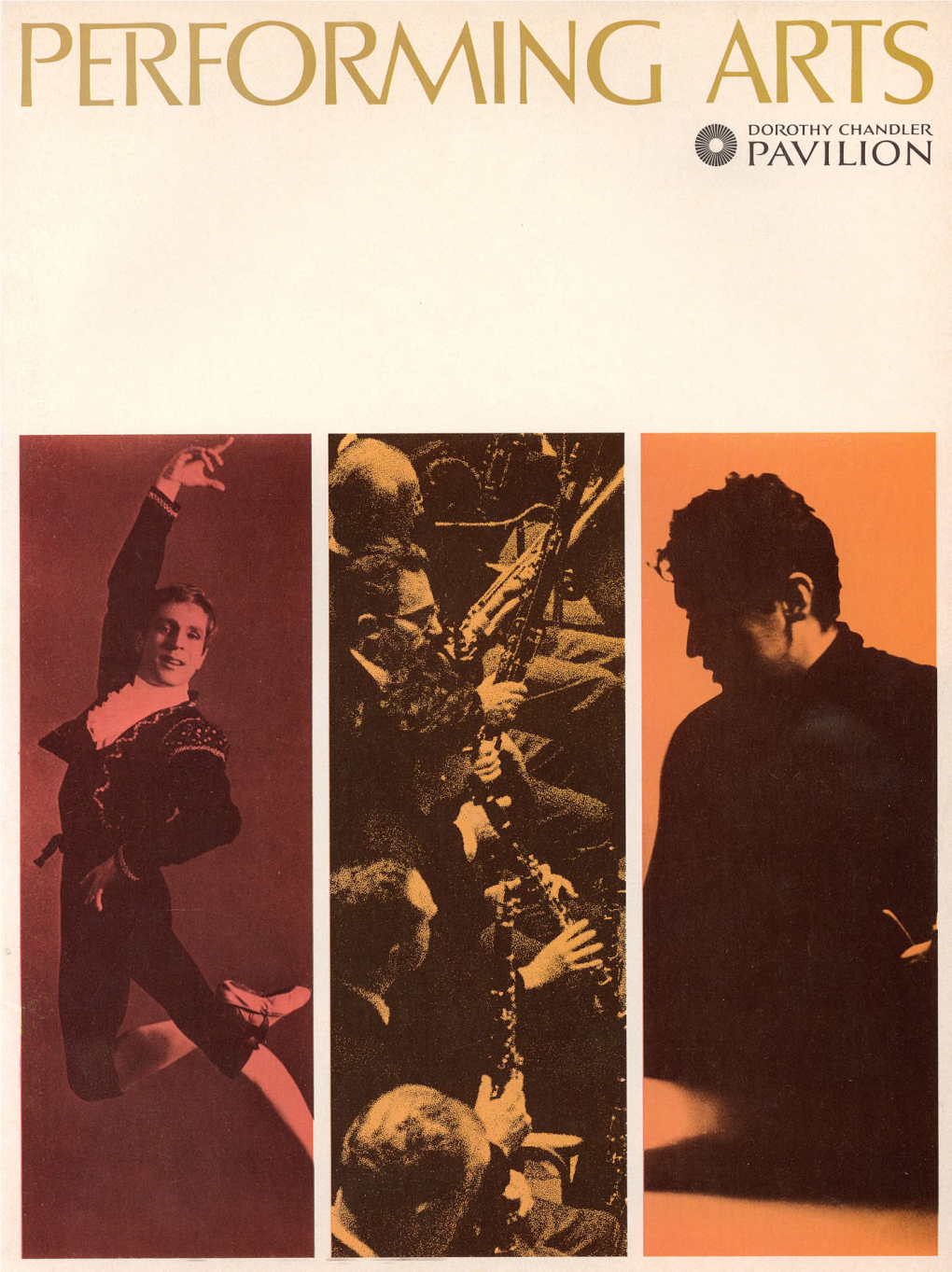 Performing Arts Dorothy Chandler W Pavilion Performing Arts the Music Center Monthly March 1968 / Vol