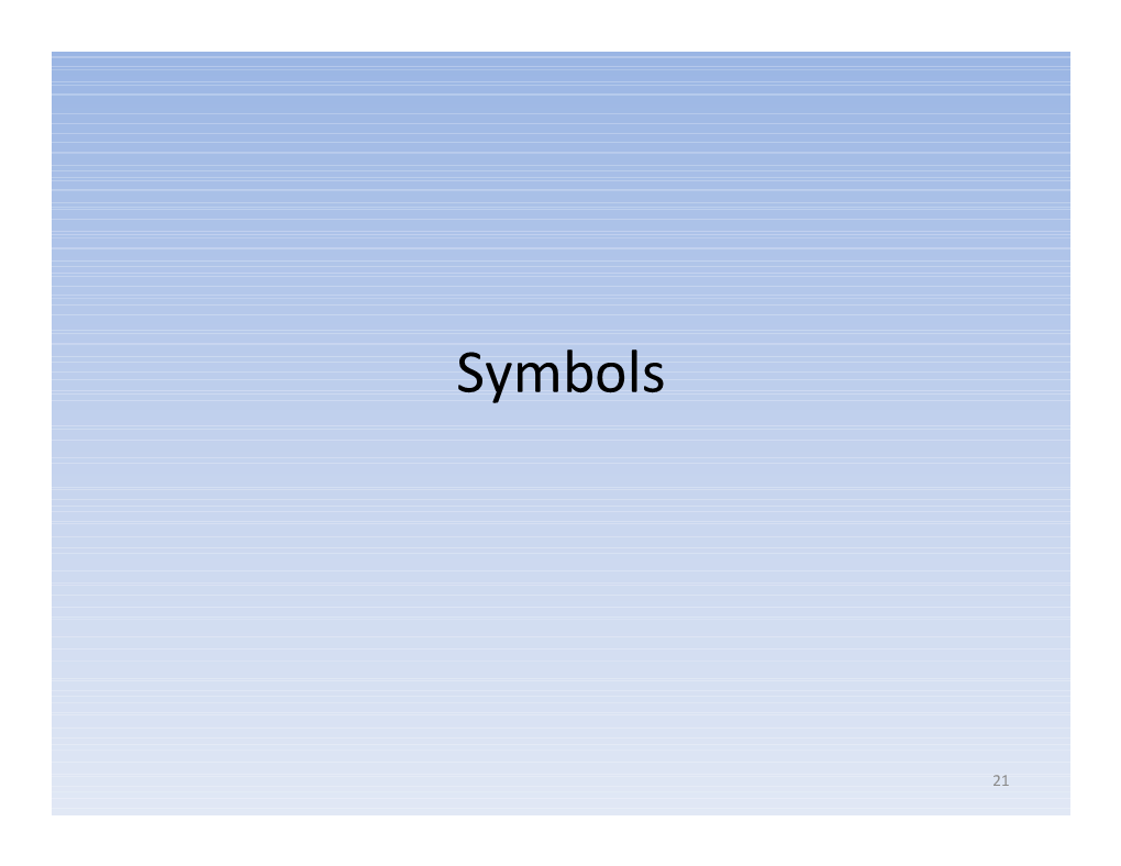 Electrical Symbols