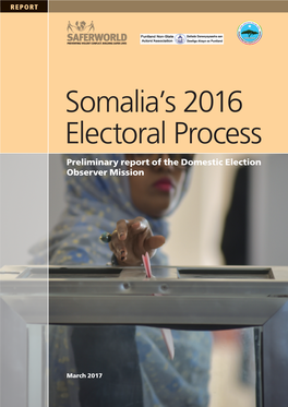 Somalia's 2016 Electoral Process DEOM Report