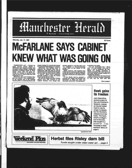 Mcfarlane SAYS CABINET KNEW WHAT WAS GOING ON