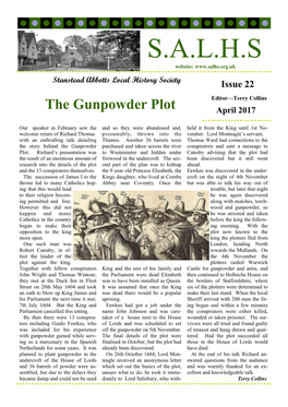 Stanstead Abbotts Local History Society Issue 22 the Gunpowder Plot