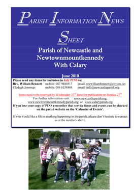 Parish of Newcastle and Newtownmountkennedy with Calary