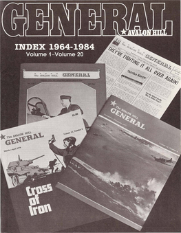 Z02 the General Index Vol 1 to 20