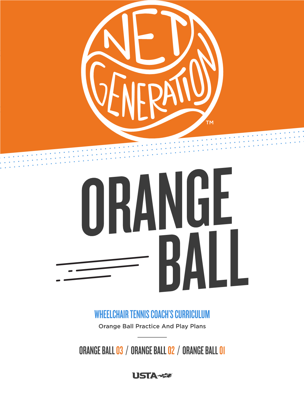 Orange Ball Wheelchair Tennis Coach's Curriculum