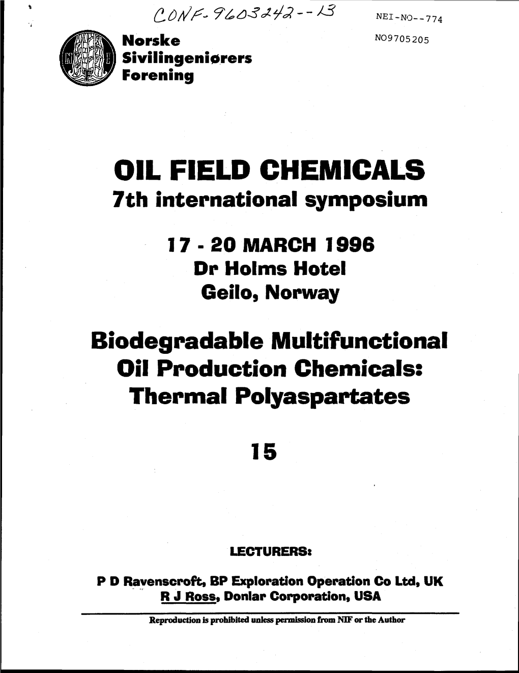 Thermal Polyaspartates