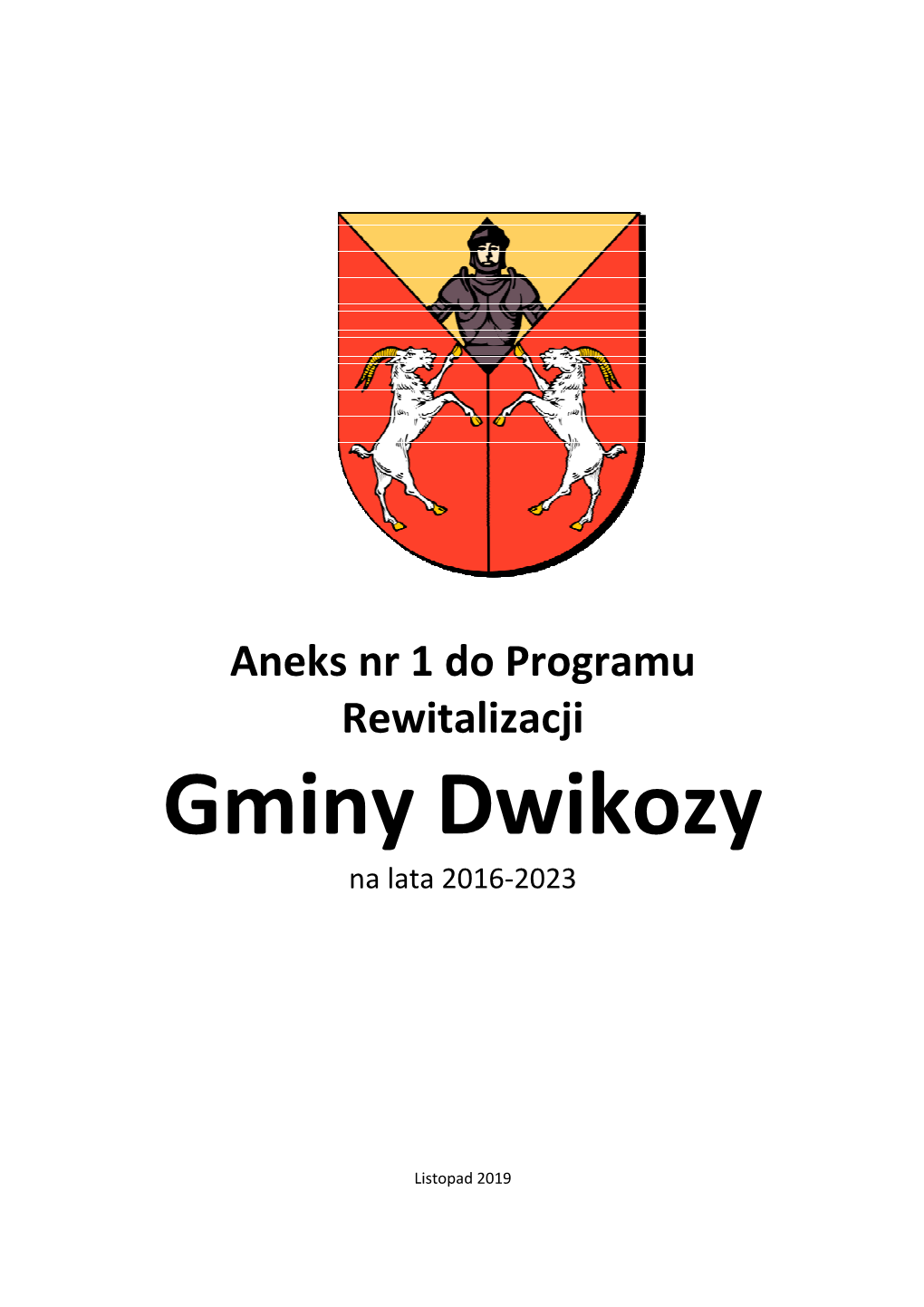 Aneks Do Aktualizacji Programu Rewitalizacji