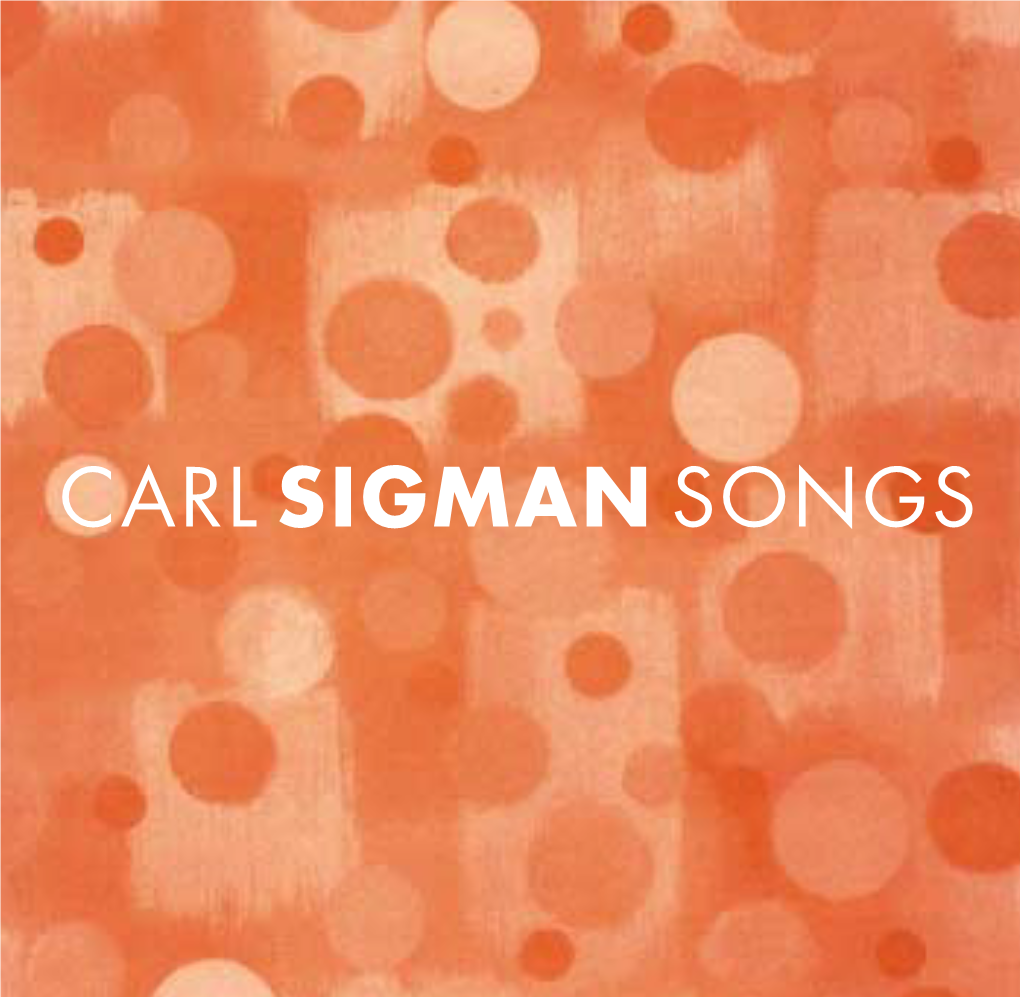 Carl Sigman Songs