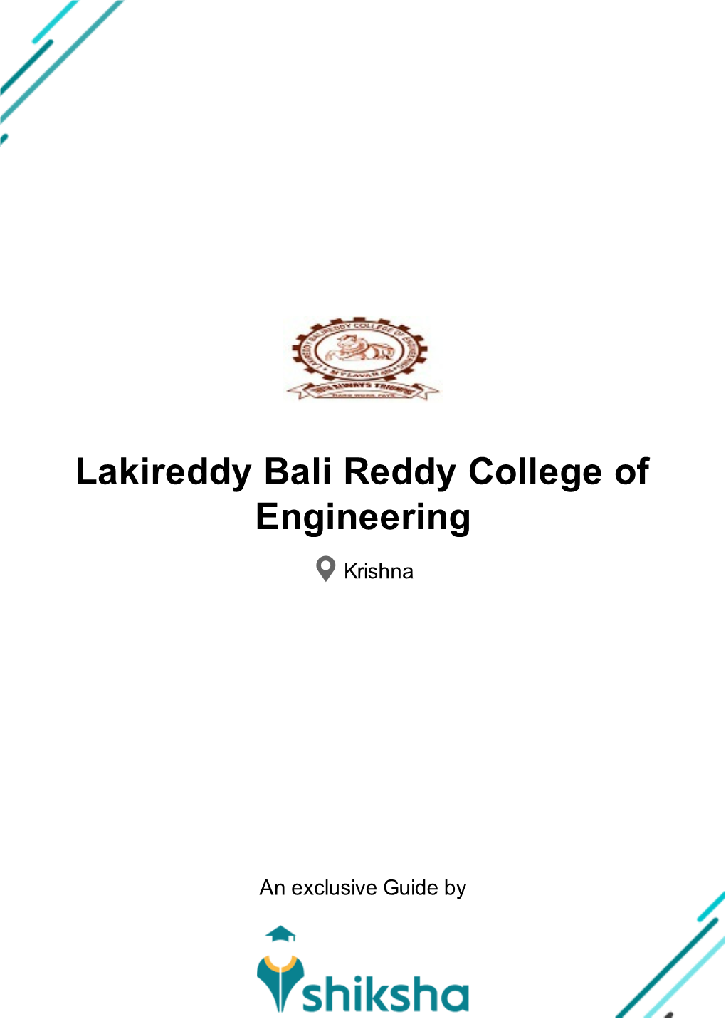 Lakireddy Bali Reddy College of Engineering