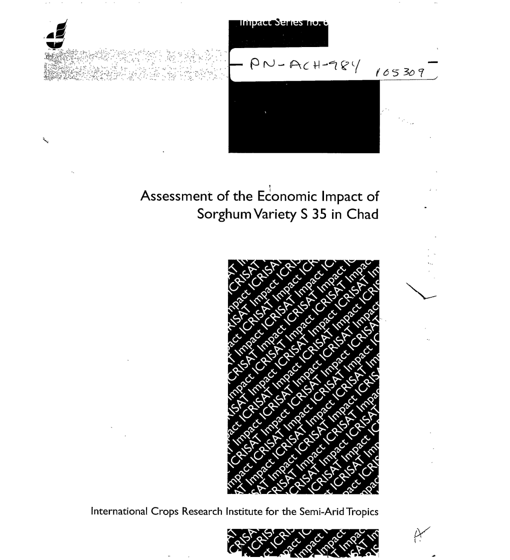 Assessment of the Economic Impact of Sorghumvariety S 35 in Chad